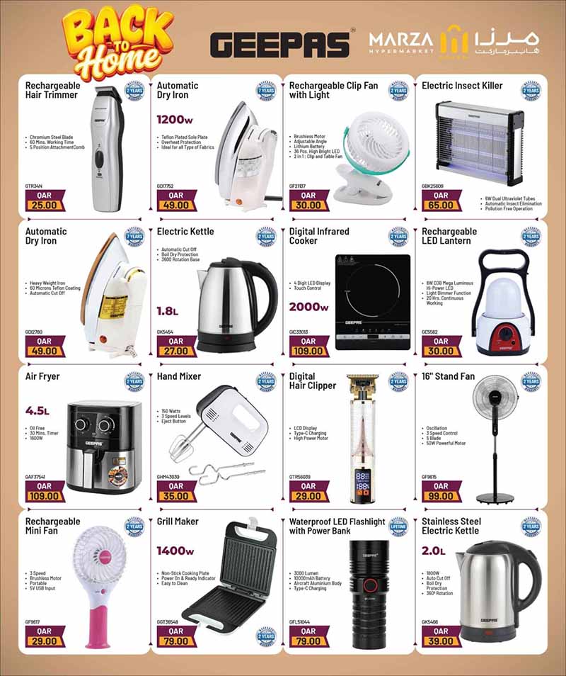 Marza Hypermarket BACK TO HOME — flyer page 35 of 45
